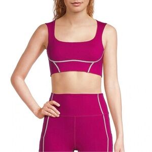 FREE PEOPLE FP Movement Sports Bra You're A Peach Razorback Berry Blitz NWT